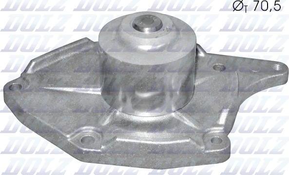 DOLZ R217 - Water Pump www.autospares.lv