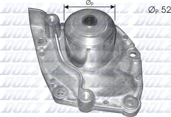 DOLZ R229 - Water Pump www.autospares.lv