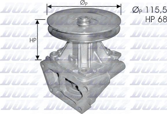 DOLZ S134 - Ūdenssūknis www.autospares.lv