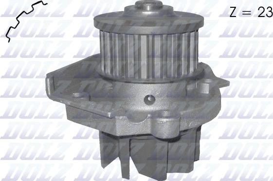 DOLZ S320 - Water Pump www.autospares.lv