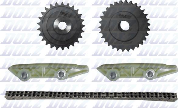 DOLZ SKCC060PO - Sadales vārpstas piedziņas ķēdes komplekts www.autospares.lv