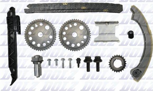 DOLZ SKCO024 - Sadales vārpstas piedziņas ķēdes komplekts autospares.lv