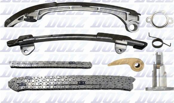 DOLZ SKCT125 - Sadales vārpstas piedziņas ķēdes komplekts www.autospares.lv