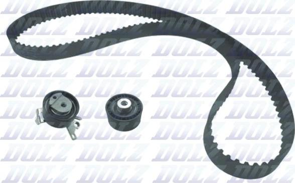 DOLZ SKD056 - Комплект зубчатого ремня ГРМ www.autospares.lv