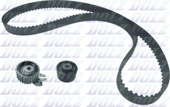 DOLZ SKD084 - Комплект зубчатого ремня ГРМ www.autospares.lv