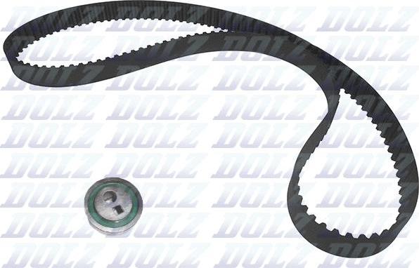 DOLZ SKD026 - Комплект зубчатого ремня ГРМ www.autospares.lv