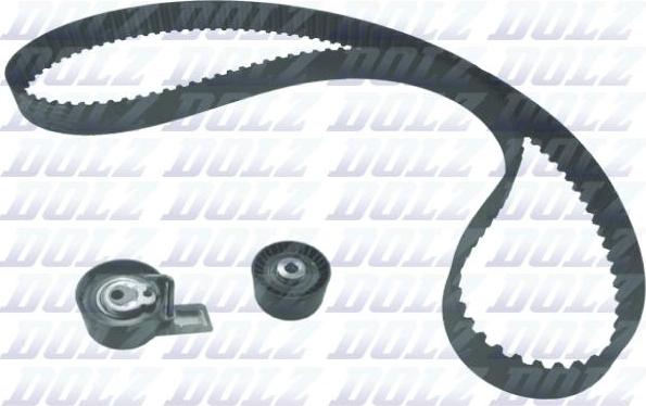 DOLZ SKD079 - Комплект зубчатого ремня ГРМ www.autospares.lv