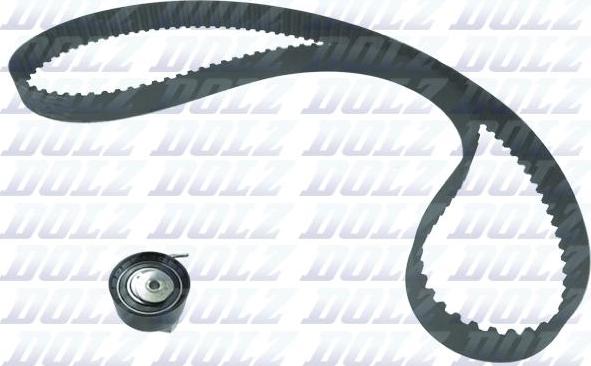 DOLZ SKD070 - Комплект зубчатого ремня ГРМ www.autospares.lv