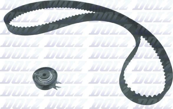 DOLZ SKD078 - Комплект зубчатого ремня ГРМ www.autospares.lv