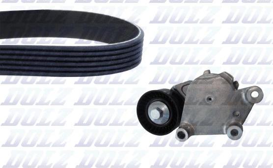 DOLZ SKD194A - Комплект зубчатого ремня ГРМ www.autospares.lv