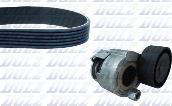 DOLZ SKD196A - Timing Belt Set www.autospares.lv