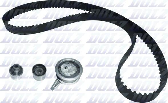 DOLZ SKD153 - Комплект зубчатого ремня ГРМ www.autospares.lv