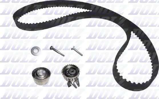 DOLZ SKD102 - Комплект зубчатого ремня ГРМ www.autospares.lv