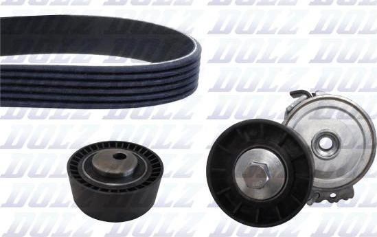 DOLZ SKD209A - Комплект зубчатого ремня ГРМ www.autospares.lv