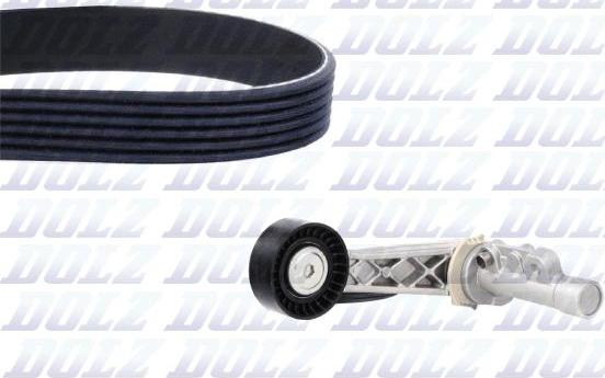 DOLZ SKD208A - Timing Belt Set www.autospares.lv