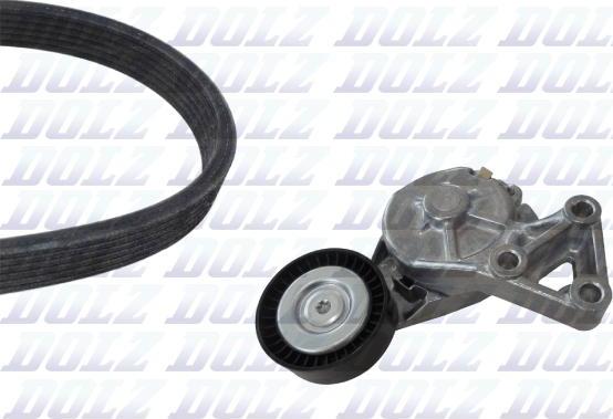 DOLZ SKD217A - Комплект зубчатого ремня ГРМ www.autospares.lv