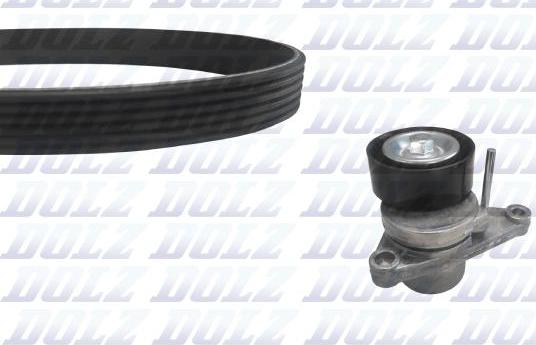 DOLZ SKD225A - Комплект зубчатого ремня ГРМ www.autospares.lv