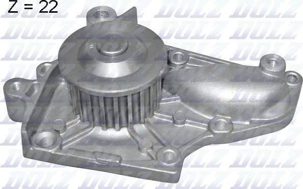 DOLZ T188 - Water Pump www.autospares.lv