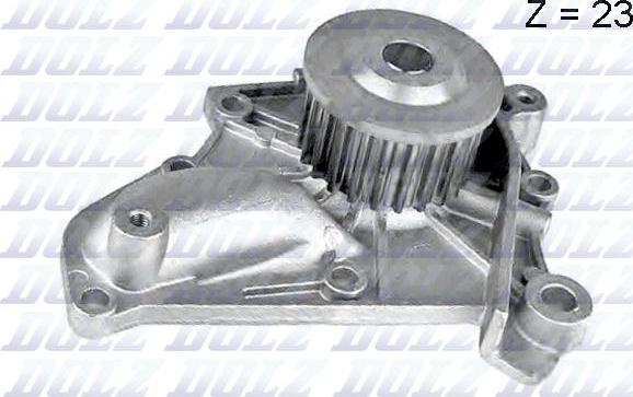 DOLZ T212 - Water Pump www.autospares.lv