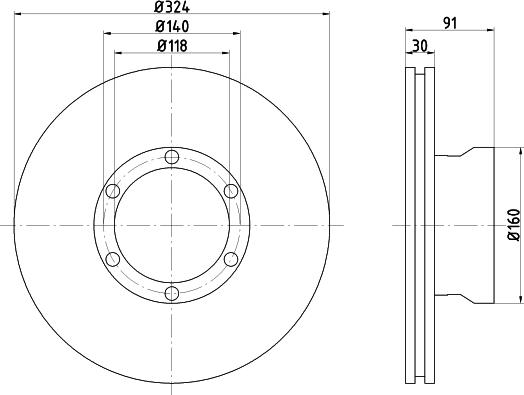 DON CVD549 - Bremžu diski www.autospares.lv