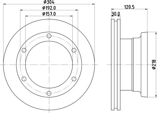 DON CVD548 - Bremžu diski www.autospares.lv