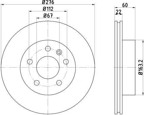 DON CVD565 - Тормозной диск www.autospares.lv