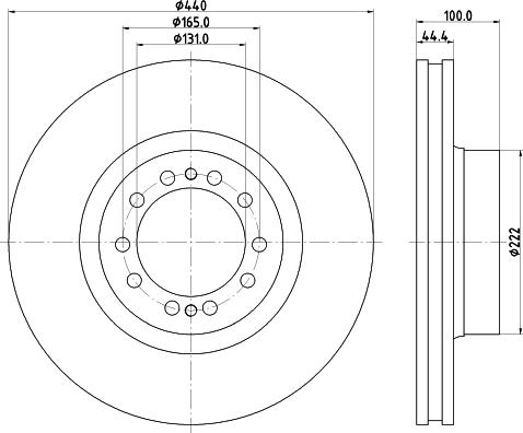 DON CVD512 - Bremžu diski www.autospares.lv