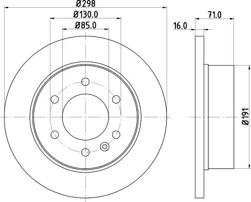 DON CVD656 - Bremžu diski www.autospares.lv