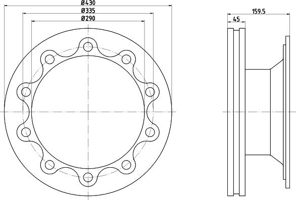 Zimmermann 160.6001.52 - Bremžu diski autospares.lv