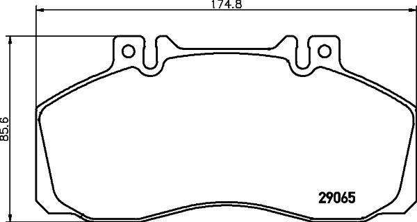 DON CVP016 - Bremžu uzliku kompl., Disku bremzes www.autospares.lv