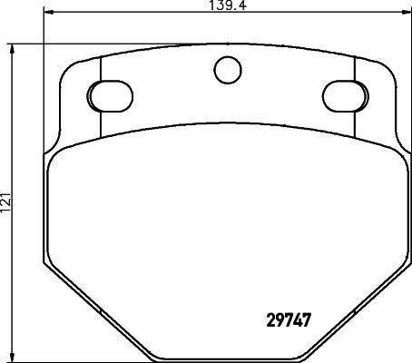 DON CVP338 - Bremžu uzliku kompl., Disku bremzes www.autospares.lv