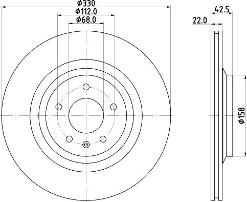 DON PCD15482 - Bremžu diski www.autospares.lv