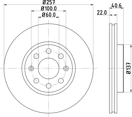 DON PCD10102 - Bremžu diski www.autospares.lv