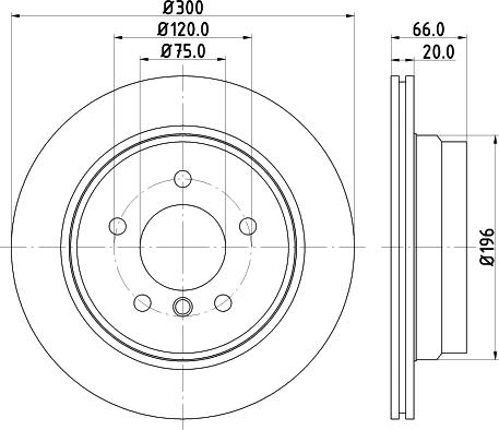 DON PCD10832 - Bremžu diski autospares.lv