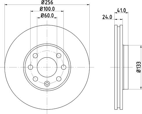 DON PCD10292 - Bremžu diski autospares.lv