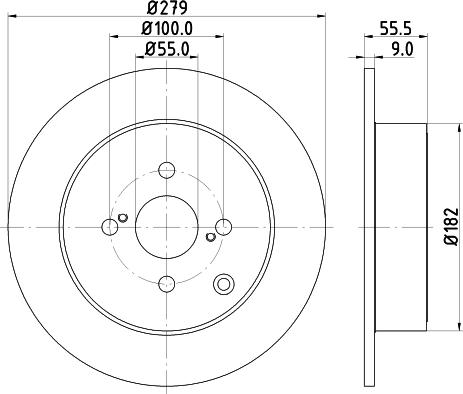 DON PCD13012 - Bremžu diski autospares.lv