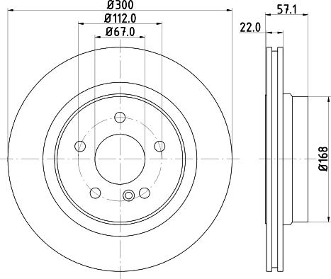 DON PCD12442 - Bremžu diski www.autospares.lv