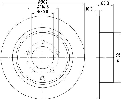 DON PCD12742 - Bremžu diski www.autospares.lv