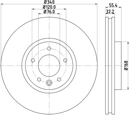 DON PCD21371 - Bremžu diski www.autospares.lv