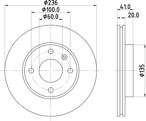 DON PCD22942 - Bremžu diski www.autospares.lv