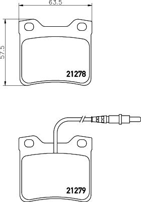 DON PCP1541 - Bremžu uzliku kompl., Disku bremzes autospares.lv