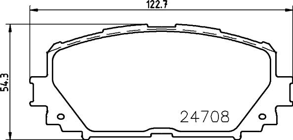 DON PCP1566 - Bremžu uzliku kompl., Disku bremzes autospares.lv