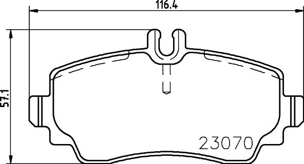 DON PCP1530 - Bremžu uzliku kompl., Disku bremzes www.autospares.lv