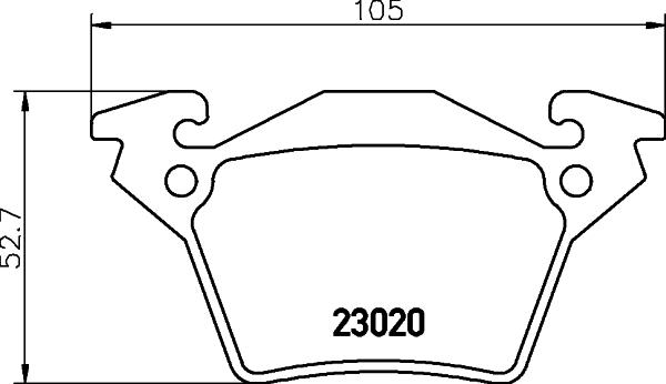 DON PCP1659 - Bremžu uzliku kompl., Disku bremzes www.autospares.lv