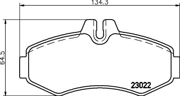 DON PCP1655 - Bremžu uzliku kompl., Disku bremzes www.autospares.lv