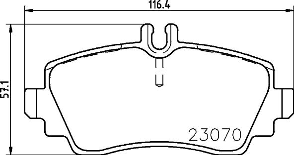 DON PCP1087 - Bremžu uzliku kompl., Disku bremzes www.autospares.lv