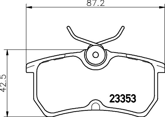 DON PCP1031 - Bremžu uzliku kompl., Disku bremzes www.autospares.lv