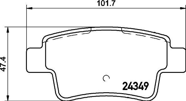 DON PCP1388 - Bremžu uzliku kompl., Disku bremzes www.autospares.lv