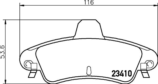 DON PCP1339 - Bremžu uzliku kompl., Disku bremzes www.autospares.lv