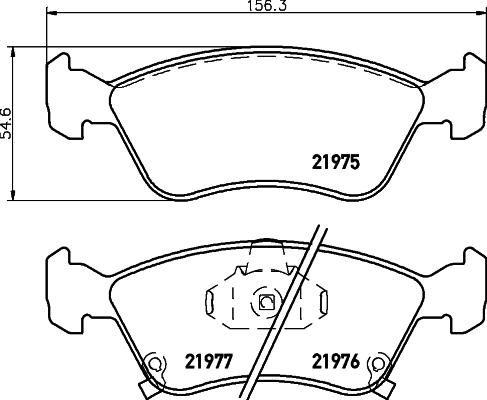 DON PCP1329 - Bremžu uzliku kompl., Disku bremzes www.autospares.lv